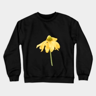 Yellow Flower Rudbeckia Lacinata Crewneck Sweatshirt